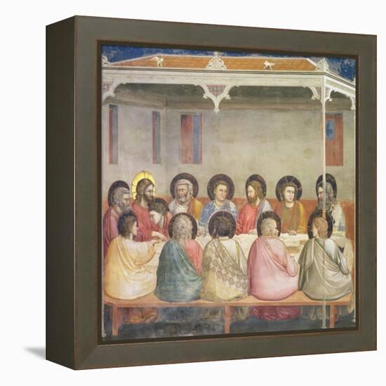 The Last Supper, circa 1305-Giotto di Bondone-Framed Premier Image Canvas