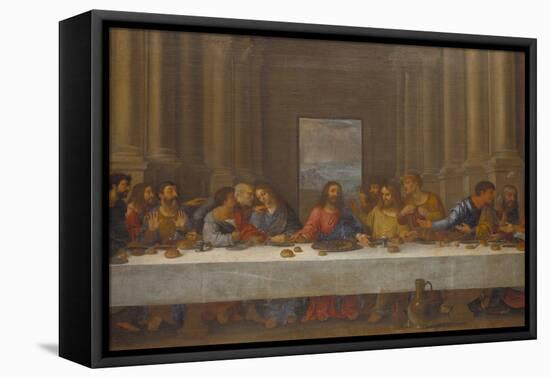 The Last Supper. (Copy after Leonardo Da Vinci)-Nicolas Poussin-Framed Premier Image Canvas