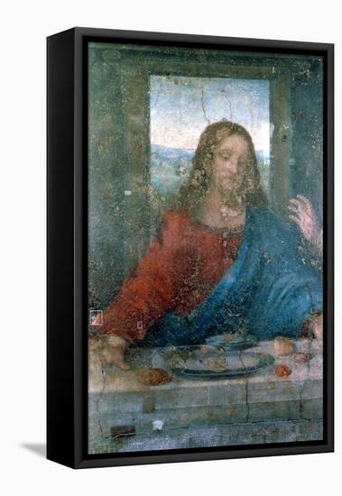 The Last Supper, Detail, 1495-1498-Leonardo da Vinci-Framed Premier Image Canvas