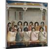 The Last Supper, Detail from Life and Passion of Christ, 1303-1305-Giotto di Bondone-Mounted Giclee Print