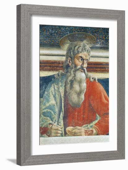 The Last Supper, Detail of Saint Andrew, 1447-Andrea Del Castagno-Framed Giclee Print