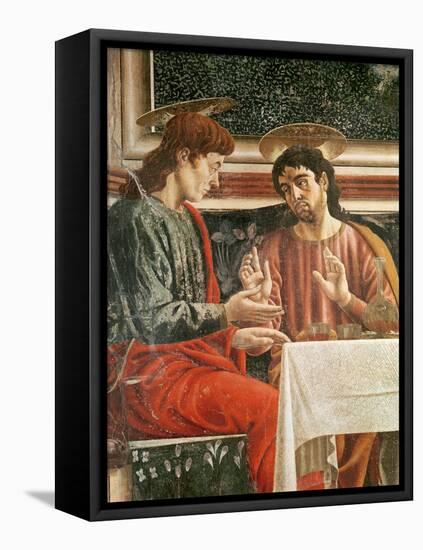 The Last Supper, Detail of Saint Matthew and Saint Philip, 1447-Andrea Del Castagno-Framed Premier Image Canvas