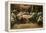 The Last Supper. Judas Dipping His Hand in the Dish-James Tissot-Framed Premier Image Canvas