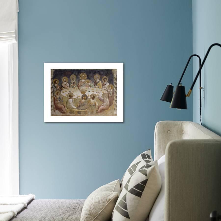 The Last Supper Of Christ Fresco Dining Hall Pomposa Abbey Giclee Print By Art Com