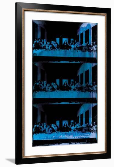 The Last Supper X-Ray (After Da Vinci)-Eccentric Accents-Framed Giclee Print