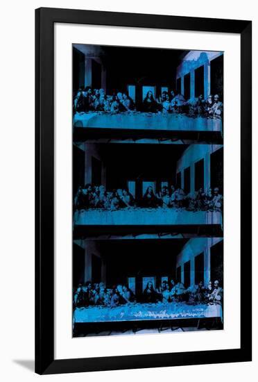 The Last Supper X-Ray (After Da Vinci)-Eccentric Accents-Framed Giclee Print