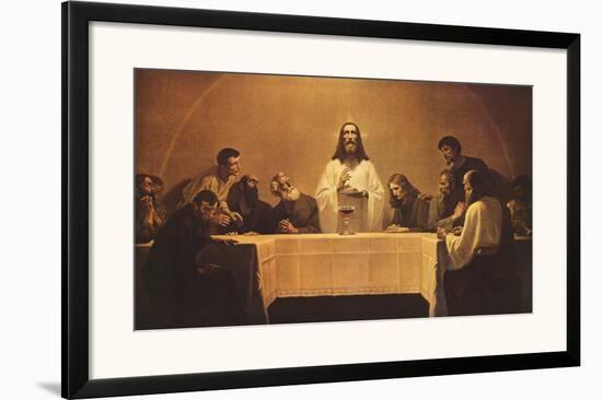 The Last Supper-Gebhard Fugel-Framed Art Print