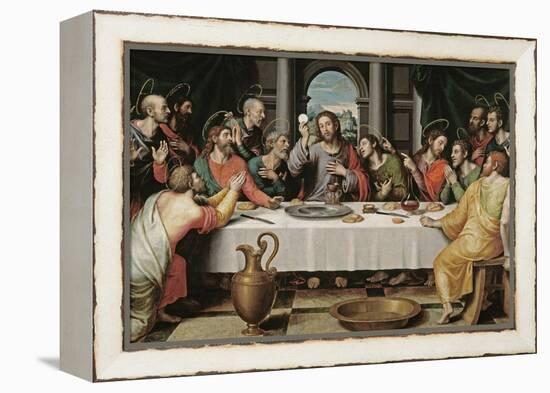 The Last Supper-Juan De juanes-Framed Premier Image Canvas