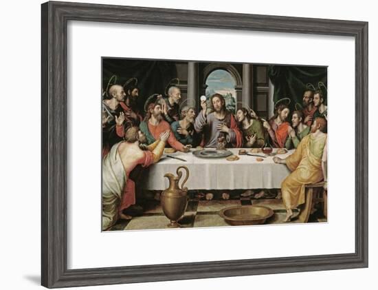 The Last Supper-Juan De juanes-Framed Giclee Print