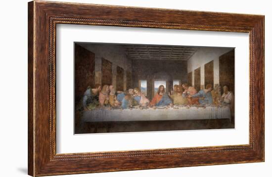 The Last Supper-Leonardo Da Vinci-Framed Art Print