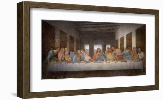 The Last Supper-Leonardo Da Vinci-Framed Art Print