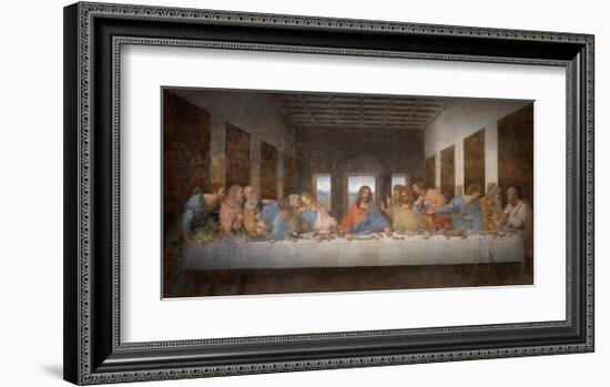 The Last Supper-Leonardo Da Vinci-Framed Premium Giclee Print