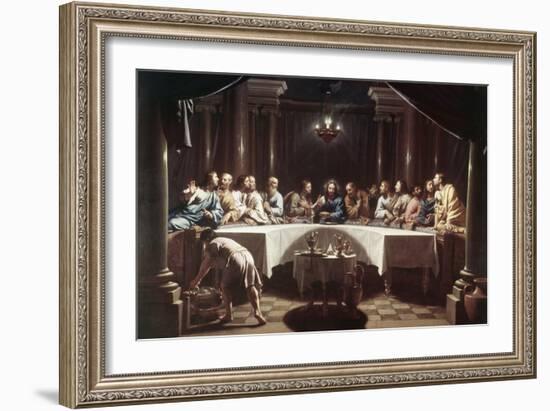 The Last Supper-Philippe De Champaigne-Framed Giclee Print