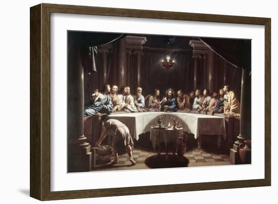 The Last Supper-Philippe De Champaigne-Framed Giclee Print