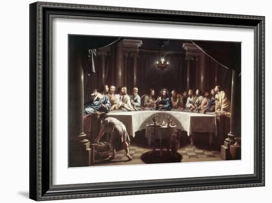 The Last Supper-Philippe De Champaigne-Framed Giclee Print