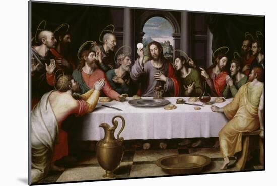 The Last Supper-Juan Juanes-Mounted Giclee Print