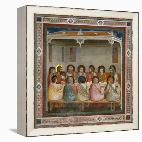 The Last Supper-Giotto di Bondone-Framed Premier Image Canvas