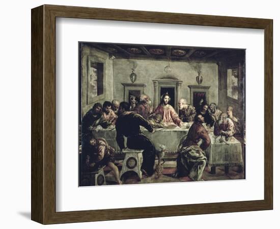 The Last Supper-El Greco-Framed Giclee Print