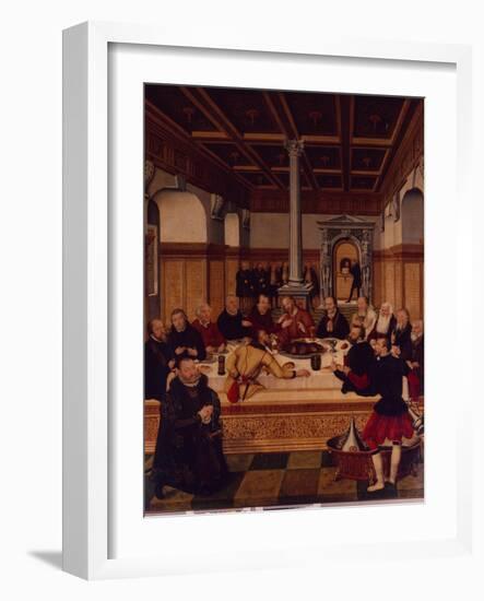 The Last Supper-Lucas Cranach the Elder-Framed Giclee Print