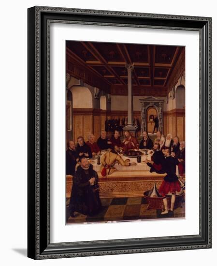 The Last Supper-Lucas Cranach the Elder-Framed Giclee Print