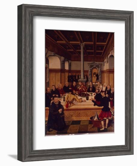 The Last Supper-Lucas Cranach the Elder-Framed Giclee Print