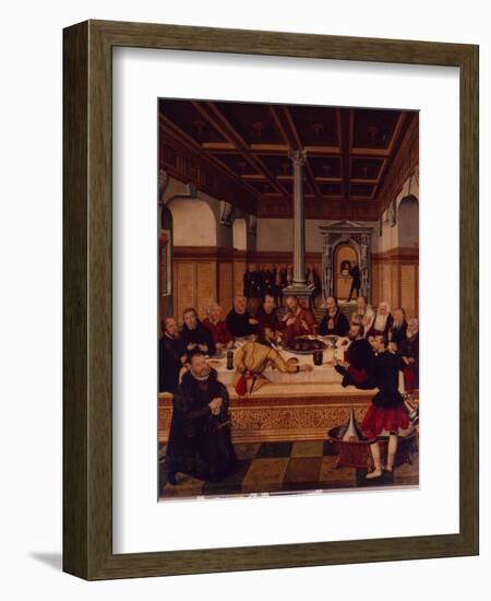 The Last Supper-Lucas Cranach the Elder-Framed Giclee Print