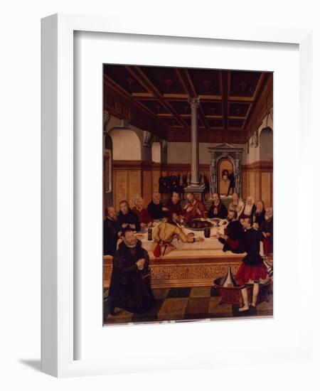 The Last Supper-Lucas Cranach the Elder-Framed Giclee Print