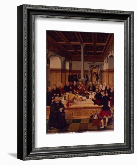 The Last Supper-Lucas Cranach the Elder-Framed Giclee Print