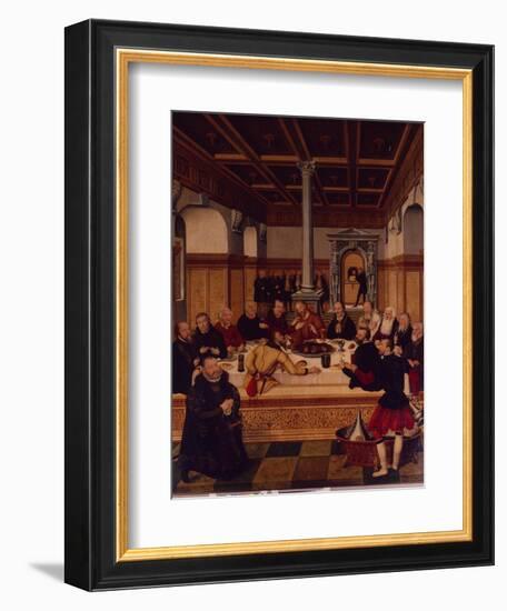 The Last Supper-Lucas Cranach the Elder-Framed Giclee Print