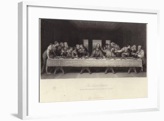 The Last Supper-Leonardo da Vinci-Framed Giclee Print