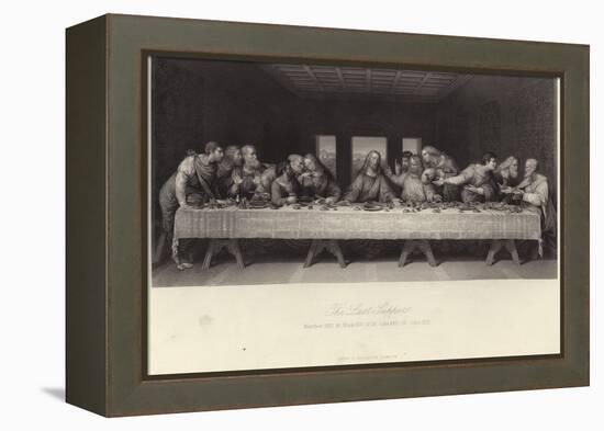 The Last Supper-Leonardo da Vinci-Framed Premier Image Canvas