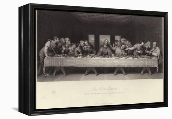 The Last Supper-Leonardo da Vinci-Framed Premier Image Canvas