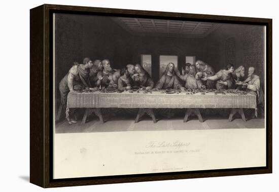 The Last Supper-Leonardo da Vinci-Framed Premier Image Canvas