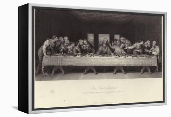 The Last Supper-Leonardo da Vinci-Framed Premier Image Canvas