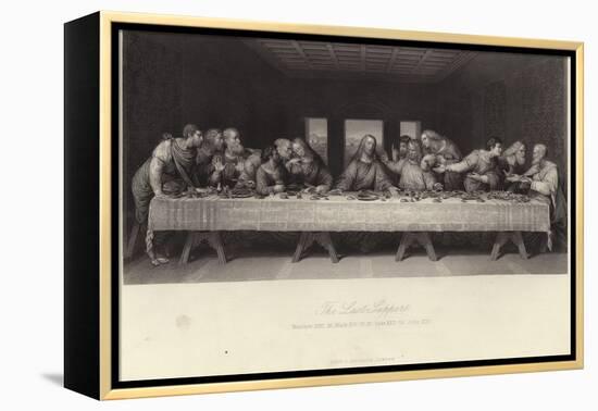 The Last Supper-Leonardo da Vinci-Framed Premier Image Canvas