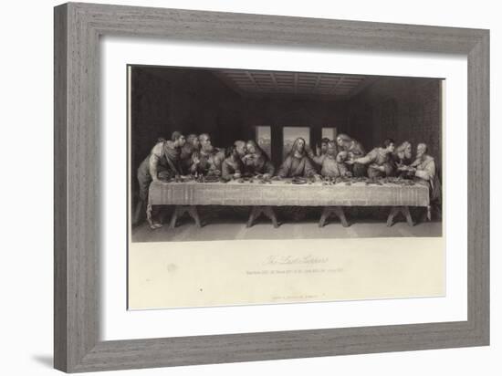 The Last Supper-Leonardo da Vinci-Framed Giclee Print