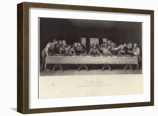 The Last Supper-Leonardo da Vinci-Framed Giclee Print