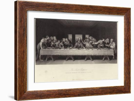 The Last Supper-Leonardo da Vinci-Framed Giclee Print