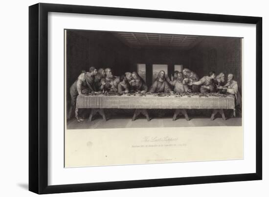 The Last Supper-Leonardo da Vinci-Framed Giclee Print