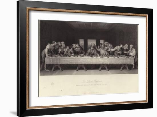 The Last Supper-Leonardo da Vinci-Framed Giclee Print