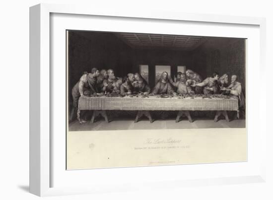 The Last Supper-Leonardo da Vinci-Framed Giclee Print