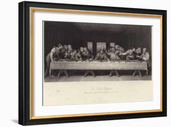 The Last Supper-Leonardo da Vinci-Framed Giclee Print