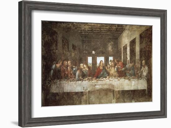 The Last Supper-Leonardo da Vinci-Framed Art Print