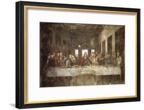 The Last Supper-Leonardo da Vinci-Framed Art Print