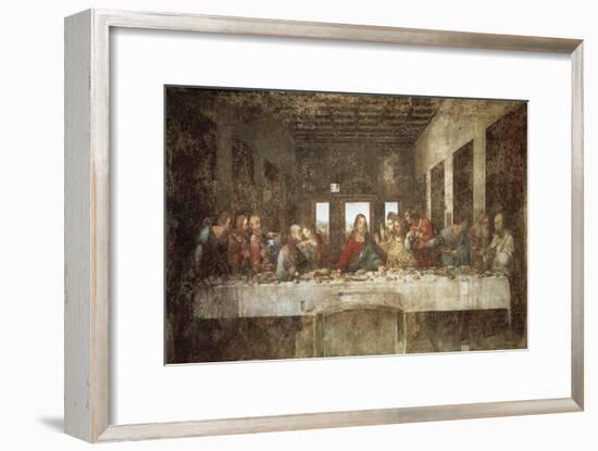 The Last Supper-Leonardo da Vinci-Framed Art Print