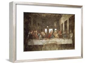 The Last Supper-Leonardo da Vinci-Framed Art Print
