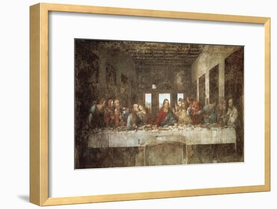 The Last Supper-Leonardo da Vinci-Framed Art Print