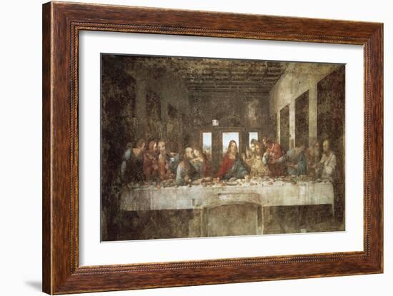 The Last Supper-Leonardo da Vinci-Framed Art Print