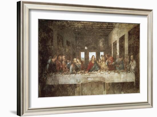 The Last Supper-Leonardo da Vinci-Framed Art Print