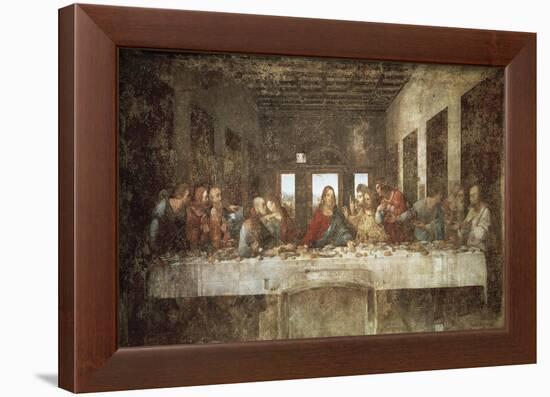 The Last Supper-Leonardo da Vinci-Framed Art Print